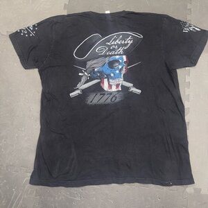 Liberty or Death Black T-Shirt